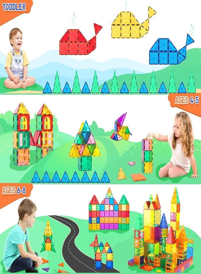 WireScorts® Magnetic Tiles for Kid, Magnetic Building Blocks for Kids 3 4 5 6 7 8 Years, Educational Learning Toys for 2 3 4 5 Year, Magnetic Toys for Kids, Learning Educational Brain Toys - 26Pcs - Image 3